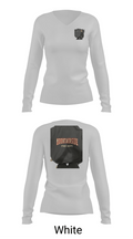 Mountainside Fire Department 9834864 Women's Long Sleeve V-neck Shirt - 11