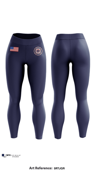 Womens Leggings, Maplewood Fire department, Fire Department, Teamtime, Team time, sublimation, custom sports apparel, team uniforms, spirit wear, spiritwear, sports uniforms, custom shirts, team store, custom team store, fundraiser sports, apparel fundraiser