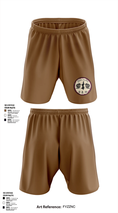 Ronin Jujitsu Athletic Shorts With Pockets - 6