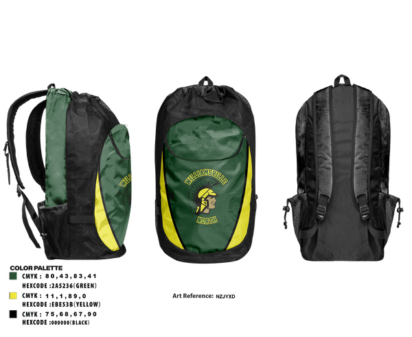 Gear Bag, Williamsville north, Men's Volleyball, Teamtime, Team time, sublimation, custom sports apparel, team uniforms, spirit wear, spiritwear, sports uniforms, custom shirts, team store, custom team store, fundraiser sports, apparel fundraiser