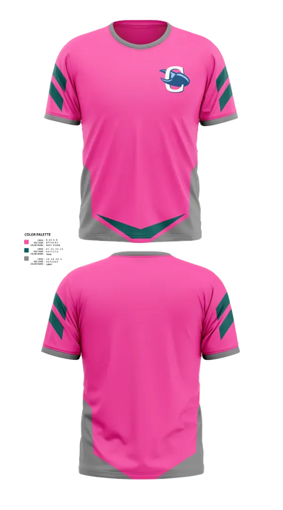 Charlotte Stonecrabs 29621658 Short Sleeve Performance Shirt - 21