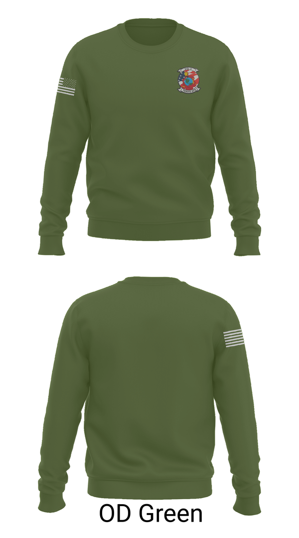 Crew Neck Sweatshirt, VQ3 Det Travis, , Teamtime, Team time, sublimation, custom sports apparel, team uniforms, spirit wear, spiritwear, sports uniforms, custom shirts, team store, custom team store, fundraiser sports, apparel fundraiser