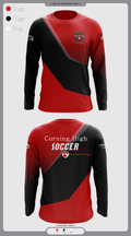 Corning Boys Soccer 97263388 Long Sleeve Performance Shirt 6