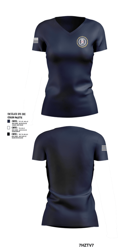 Womens Short Sleeve Vneck Shirt, First Judicial Major Crimes Task Force - AL, Police, Teamtime, Team time, sublimation, custom sports apparel, team uniforms, spirit wear, spiritwear, sports uniforms, custom shirts, team store, custom team store, fundraiser sports, apparel fundraiser