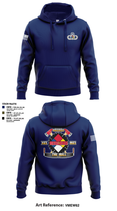 Central Pierce Hazmat 51368601 Hoodie - 1