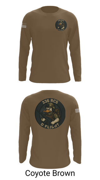 Long Sleeve Performance Shirt, 336 RCS D Flight, , Teamtime, Team time, sublimation, custom sports apparel, team uniforms, spirit wear, spiritwear, sports uniforms, custom shirts, team store, custom team store, fundraiser sports, apparel fundraiser