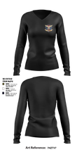 RS Albany 61135710 Women's Long Sleeve V-neck Shirt - 10