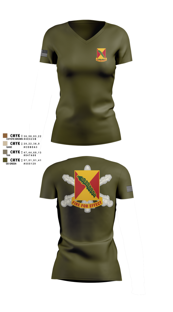 Womens Short Sleeve Vneck Shirt, 1-51 ADA BN, Army, Teamtime, Team time, sublimation, custom sports apparel, team uniforms, spirit wear, spiritwear, sports uniforms, custom shirts, team store, custom team store, fundraiser sports, apparel fundraiser