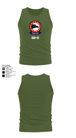 Tank Top, HM-15, Navy, Teamtime, Team time, sublimation, custom sports apparel, team uniforms, spirit wear, spiritwear, sports uniforms, custom shirts, team store, custom team store, fundraiser sports, apparel fundraiser