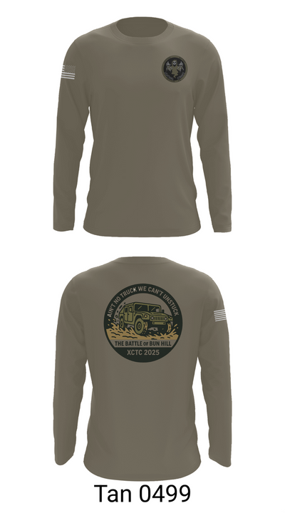 A 1/111 Field Artillery 90044147 Long Sleeve Performance Shirt 63
