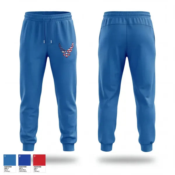 Sweatpants, Scottsbluff JROTC, Air Force, Teamtime, Team time, sublimation, custom sports apparel, team uniforms, spirit wear, spiritwear, sports uniforms, custom shirts, team store, custom team store, fundraiser sports, apparel fundraiser