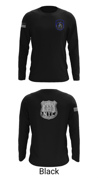 Long Sleeve Performance Shirt, NYHP - NYCs Courageous, Police, Teamtime, Team time, sublimation, custom sports apparel, team uniforms, spirit wear, spiritwear, sports uniforms, custom shirts, team store, custom team store, fundraiser sports, apparel fundraiser