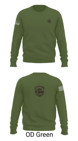 Crew Neck Sweatshirt, ROADKILL, , Teamtime, Team time, sublimation, custom sports apparel, team uniforms, spirit wear, spiritwear, sports uniforms, custom shirts, team store, custom team store, fundraiser sports, apparel fundraiser