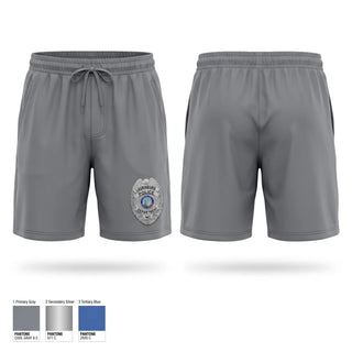 Athletic Shorts With Pockets, LAURINBURG POLICE DEPARTMENT, Police, Teamtime, Team time, sublimation, custom sports apparel, team uniforms, spirit wear, spiritwear, sports uniforms, custom shirts, team store, custom team store, fundraiser sports, apparel fundraiser