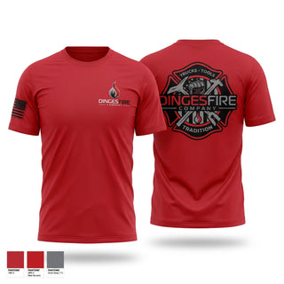 Short Sleeve Performance Shirt, Dinges Fire Company, Fire Department, Teamtime, Team time, sublimation, custom sports apparel, team uniforms, spirit wear, spiritwear, sports uniforms, custom shirts, team store, custom team store, fundraiser sports, apparel fundraiser