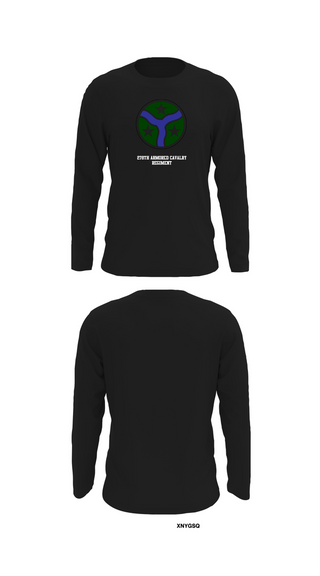 Long Sleeve Performance Shirt, 278th Armored Cavalry Regiment, National Guard, Teamtime, Team time, sublimation, custom sports apparel, team uniforms, spirit wear, spiritwear, sports uniforms, custom shirts, team store, custom team store, fundraiser sports, apparel fundraiser