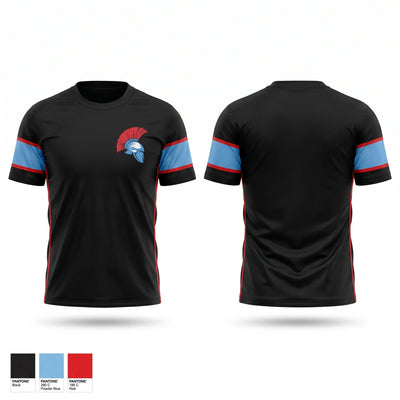 Spartans Soft Poly Tee Cotton Like Feel - 1