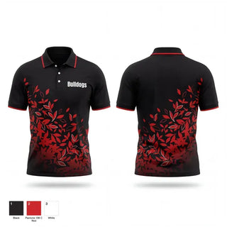 Short Sleeve Performance Polo, Bulldogs, Baseball, Teamtime, Team time, sublimation, custom sports apparel, team uniforms, spirit wear, spiritwear, sports uniforms, custom shirts, team store, custom team store, fundraiser sports, apparel fundraiser