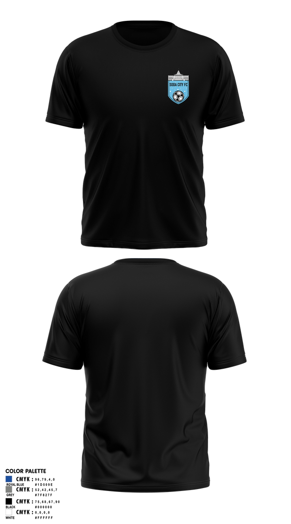 Short Sleeve Performance Shirt, Soda City FC, Men's Soccer, Teamtime, Team time, sublimation, custom sports apparel, team uniforms, spirit wear, spiritwear, sports uniforms, custom shirts, team store, custom team store, fundraiser sports, apparel fundraiser