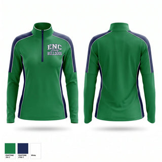 Quarter Zip Jacket, ENC Lady Bulldogs, Softball, Teamtime, Team time, sublimation, custom sports apparel, team uniforms, spirit wear, spiritwear, sports uniforms, custom shirts, team store, custom team store, fundraiser sports, apparel fundraiser