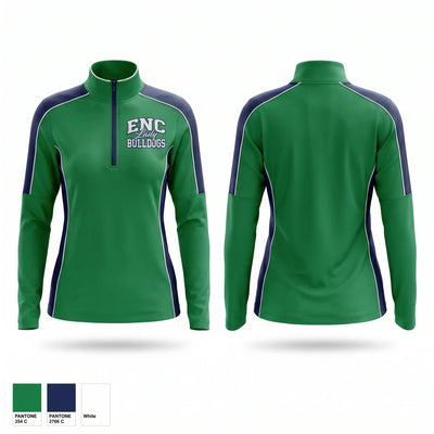 ENC Lady Bulldogs Quarter Zip Jacket - 1