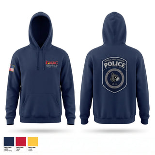 Hoodie, Mineral Area College Police, Police, Teamtime, Team time, sublimation, custom sports apparel, team uniforms, spirit wear, spiritwear, sports uniforms, custom shirts, team store, custom team store, fundraiser sports, apparel fundraiser