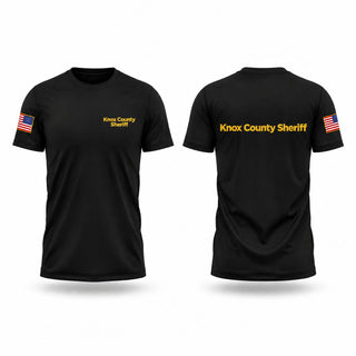 Old School Cotton Feel Shirt, Knox County Sheriff, Police, Teamtime, Team time, sublimation, custom sports apparel, team uniforms, spirit wear, spiritwear, sports uniforms, custom shirts, team store, custom team store, fundraiser sports, apparel fundraiser
