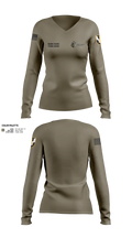 Army Software Factory Women's Long Sleeve V-neck Shirt - 22