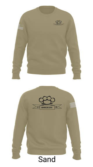 Crew Neck Sweatshirt, 2nd Calvary Regiment, , Teamtime, Team time, sublimation, custom sports apparel, team uniforms, spirit wear, spiritwear, sports uniforms, custom shirts, team store, custom team store, fundraiser sports, apparel fundraiser