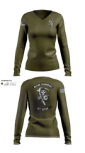 1st Recon 29773474 Women's Long Sleeve V-neck Shirt - 21