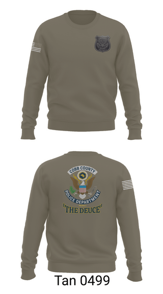Crew Neck Sweatshirt, Precinct 2 Day Watch, Police, Teamtime, Team time, sublimation, custom sports apparel, team uniforms, spirit wear, spiritwear, sports uniforms, custom shirts, team store, custom team store, fundraiser sports, apparel fundraiser