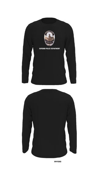 Long Sleeve Performance Shirt, Superior Police Department, , Teamtime, Team time, sublimation, custom sports apparel, team uniforms, spirit wear, spiritwear, sports uniforms, custom shirts, team store, custom team store, fundraiser sports, apparel fundraiser