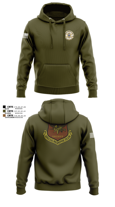 Evangeline Parish Sheriffs Office S.R.T Hoodie - 101