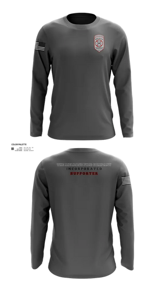 Long Sleeve Performance Shirt, The Melrose Fire Company Incorporated, , Teamtime, Team time, sublimation, custom sports apparel, team uniforms, spirit wear, spiritwear, sports uniforms, custom shirts, team store, custom team store, fundraiser sports, apparel fundraiser
