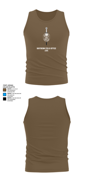 Tank Top, Southern Field Office (CID), , Teamtime, Team time, sublimation, custom sports apparel, team uniforms, spirit wear, spiritwear, sports uniforms, custom shirts, team store, custom team store, fundraiser sports, apparel fundraiser
