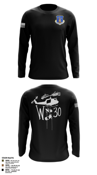 Long Sleeve Performance Shirt, 145th LRS/LGVM, , Teamtime, Team time, sublimation, custom sports apparel, team uniforms, spirit wear, spiritwear, sports uniforms, custom shirts, team store, custom team store, fundraiser sports, apparel fundraiser