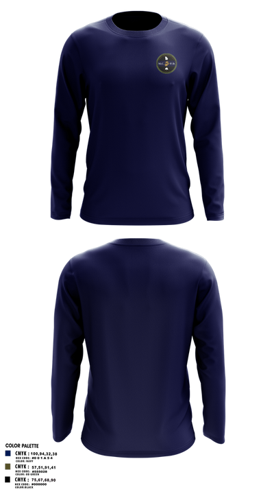 MCPD Albany. 69051575 Long Sleeve Performance Shirt 1