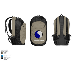 Gear Bag, C-Co 1/116 29th IN BDE, , Teamtime, Team time, sublimation, custom sports apparel, team uniforms, spirit wear, spiritwear, sports uniforms, custom shirts, team store, custom team store, fundraiser sports, apparel fundraiser