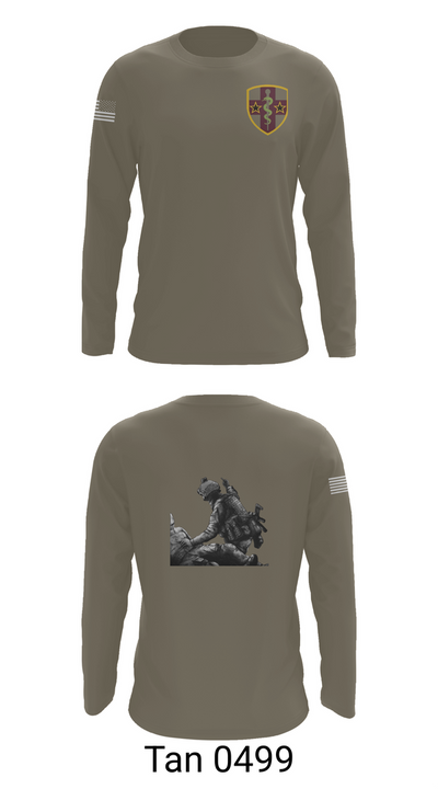 7455th MORU 95873552 Long Sleeve Performance Shirt 66