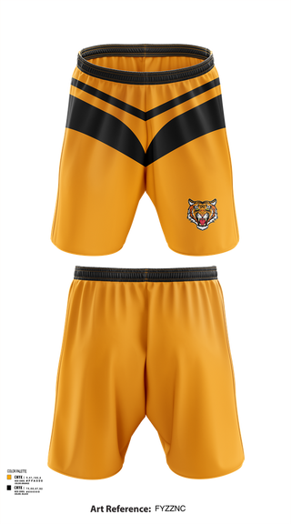 Athletic Shorts With Pockets, Muskegon Heights Cheer, Cheer, Teamtime, Team time, sublimation, custom sports apparel, team uniforms, spirit wear, spiritwear, sports uniforms, custom shirts, team store, custom team store, fundraiser sports, apparel fundraiser