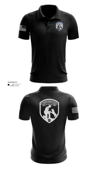 Short Sleeve Performance Polo, Police Helping Paws, , Teamtime, Team time, sublimation, custom sports apparel, team uniforms, spirit wear, spiritwear, sports uniforms, custom shirts, team store, custom team store, fundraiser sports, apparel fundraiser