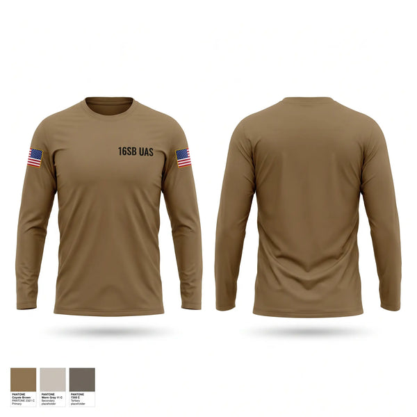 Long Sleeve Performance Shirt, 16SB UAS, Army, Teamtime, Team time, sublimation, custom sports apparel, team uniforms, spirit wear, spiritwear, sports uniforms, custom shirts, team store, custom team store, fundraiser sports, apparel fundraiser