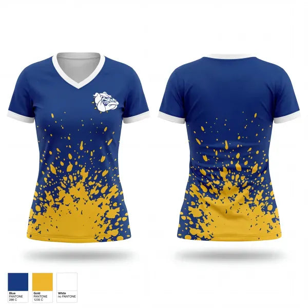 Womens Short Sleeve Vneck Shirt, Bladenboro Middle School Baseball, Baseball, Teamtime, Team time, sublimation, custom sports apparel, team uniforms, spirit wear, spiritwear, sports uniforms, custom shirts, team store, custom team store, fundraiser sports, apparel fundraiser
