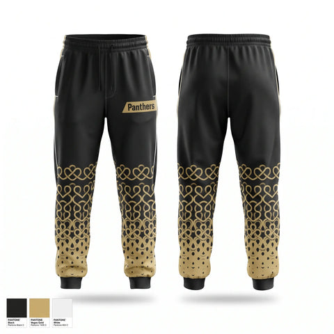 Sweatpants, Panthers, Baseball, Teamtime, Team time, sublimation, custom sports apparel, team uniforms, spirit wear, spiritwear, sports uniforms, custom shirts, team store, custom team store, fundraiser sports, apparel fundraiser