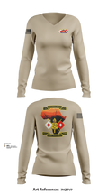 Task Force Bataan 78536207 Women's Long Sleeve V-neck Shirt - 102