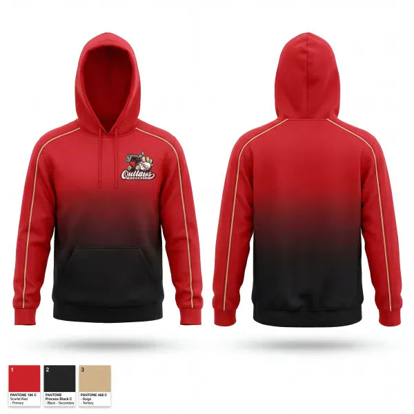 Hoodie, Houston Outlaws, Baseball, Teamtime, Team time, sublimation, custom sports apparel, team uniforms, spirit wear, spiritwear, sports uniforms, custom shirts, team store, custom team store, fundraiser sports, apparel fundraiser