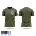 Connecticut College Campus Safety 46006790 Old School Cotton Feel Shirt - 1