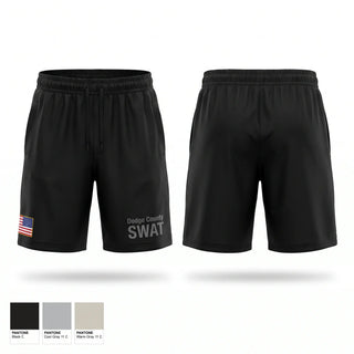 Athletic Shorts With Pockets, Dodge County SWAT, Police, Teamtime, Team time, sublimation, custom sports apparel, team uniforms, spirit wear, spiritwear, sports uniforms, custom shirts, team store, custom team store, fundraiser sports, apparel fundraiser