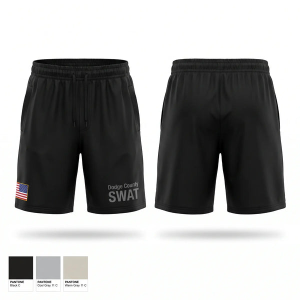 Athletic Shorts With Pockets, Dodge County SWAT, Police, Teamtime, Team time, sublimation, custom sports apparel, team uniforms, spirit wear, spiritwear, sports uniforms, custom shirts, team store, custom team store, fundraiser sports, apparel fundraiser