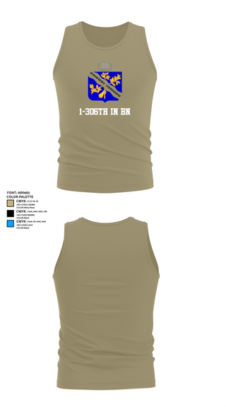 Tank Top, 1-306th IN BN, , Teamtime, Team time, sublimation, custom sports apparel, team uniforms, spirit wear, spiritwear, sports uniforms, custom shirts, team store, custom team store, fundraiser sports, apparel fundraiser